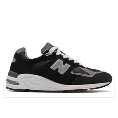 NEW BALANCE (new) M990 V2 MADE IN USA Black Mens Sneakers