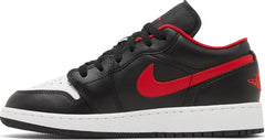 Nike Grade School Womens Air Jordan 1 Low Sneakers - 'White Toe'