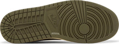 Nike Womens Travis Scott x Air Jordan 1 Retro Low OG Sneakers - 'Olive'