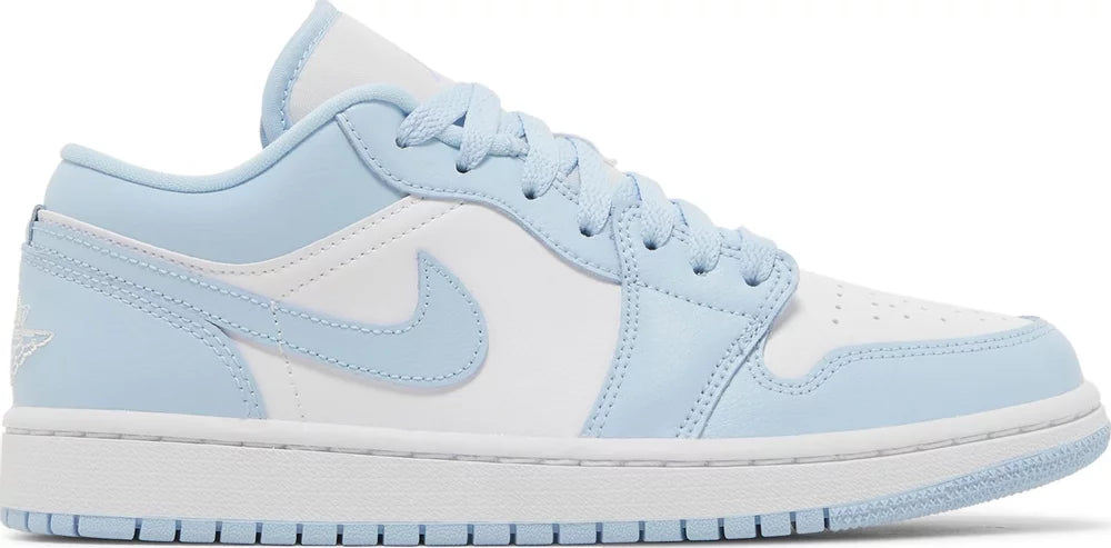 Nike Womens Air Jordan 1 Low Sneakers - 'Ice Blue'
