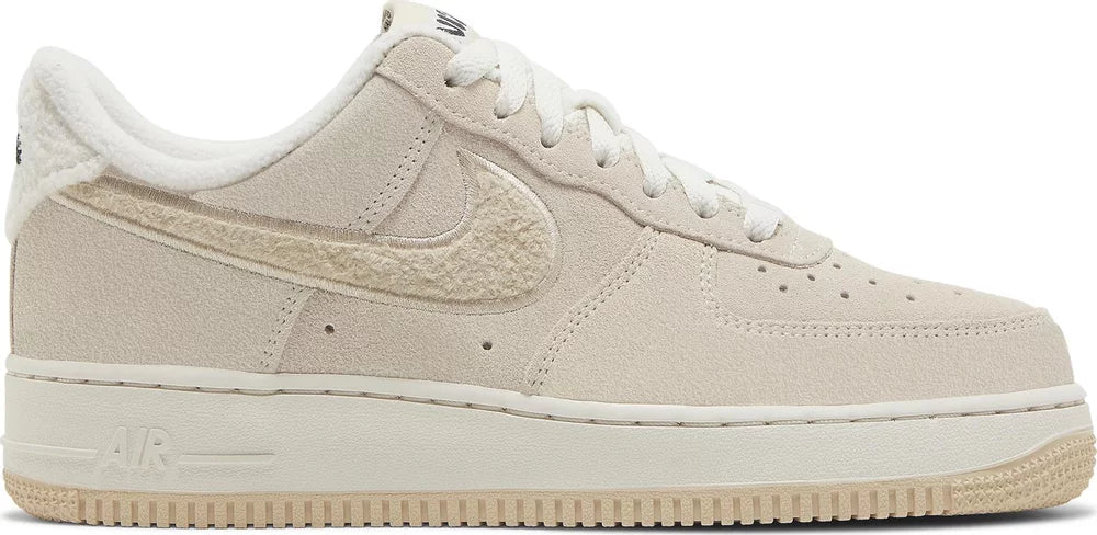 Nike Womens Air Force 1 Low '07 SE Sneakers - 'Sanddrift Sherpa'