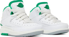 Nike Toddlers Air Jordan 2 Retro Sneakers - 'Lucky Green'