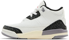Nike Toddlers Air Jordan 3 Retro Sneakers - 'Cement Grey'