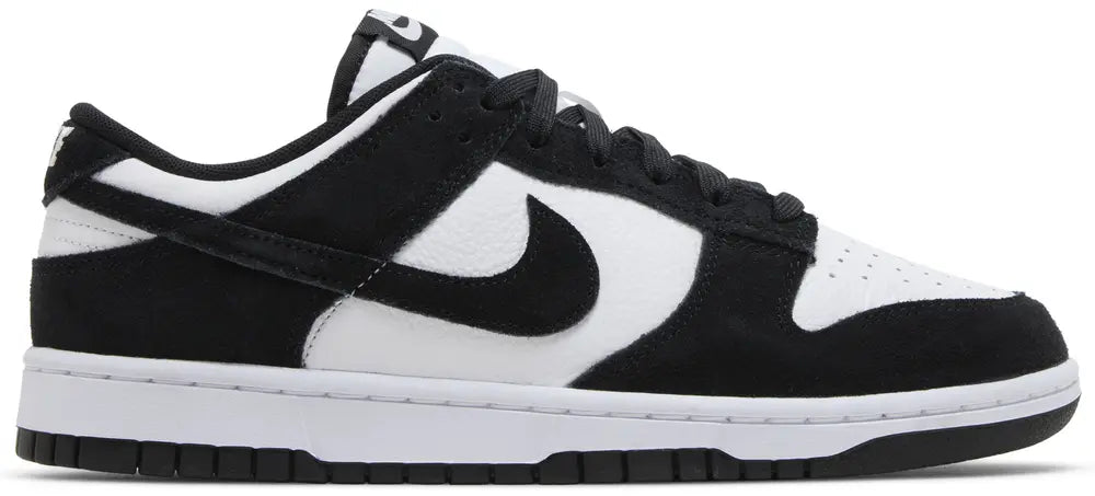 Nike Mens Dunk Low Sneakers - 'Panda Suede'