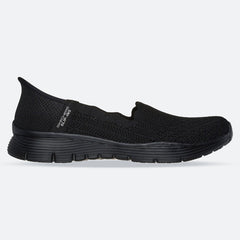 Women's Wide Fit Skechers 158980 Slip-ins Seager Believe It Shoes
