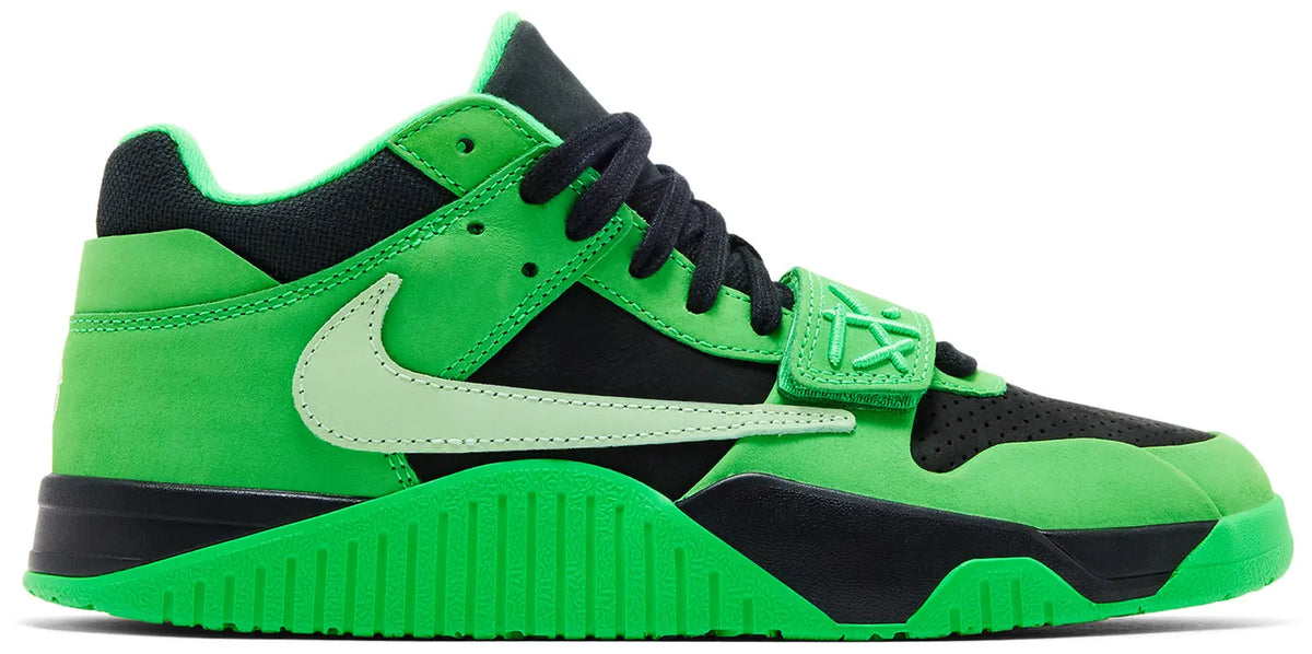 Nike Mens Travis Scott x Air Jordan Jordan Jumpman Jack TR 'Green Spark'
