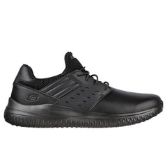 Mens Wide Fit Skechers Street Wear Delson 3.0 210308 Luxury Walking Trainers - Black
