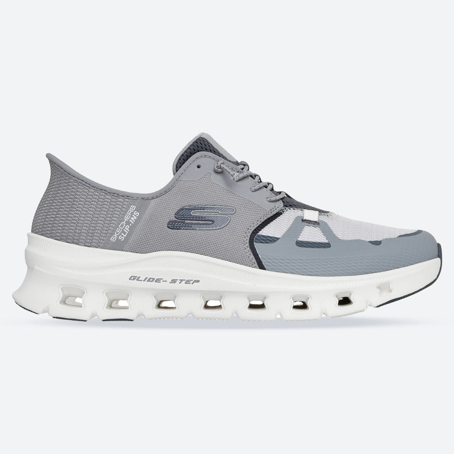 Men's Wide Fit Skechers 232930W Slip-ins Glide Step Pro Trainers