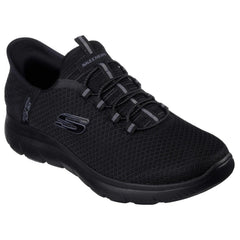 Men's Wide Fit Skechers Slip-ins 232457 High Range Summits Trainers -  Black