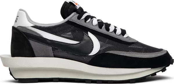 Nike Mens Sacai x LDWaffle Sneakers - 'Black'