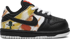 Nike Toddlers Dunk SB Low Sneakers - 'Tie-Dye Raygun - Black'