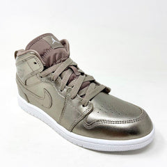 Jordan 1 Mid SE PS Sepia Stone White Noble Preschool Kids Sneakers AV5173 200
