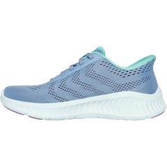 Women's Wide Fit Skechers 125643 Slip-ins Go Walk Now Khloe Trainers