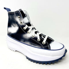 Converse Run Star Hike Hi Black White Womens Platform Casual Shoes 572537C