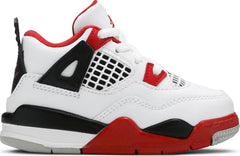 Nike Toddlers Air Jordan 4 Retro OG Sneakers - 'Fire Red' 2020