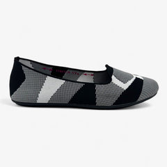 Skechers Cleo 2.0 Lady Sherlock Black White Womens Casual Stretch Fit Flat