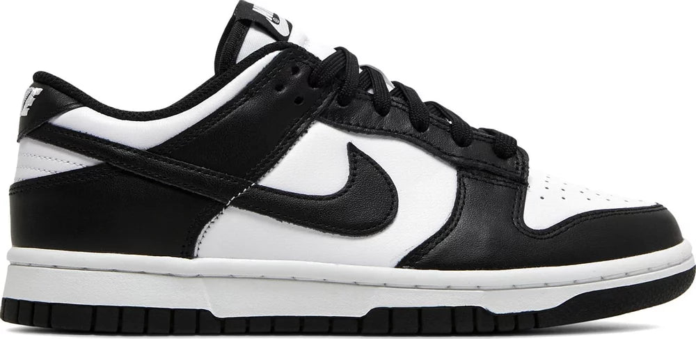 Nike Womens Dunk Low Sneakers - 'Black White'
