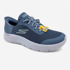 Skechers Go Walk Flex Grand Entry Blue Womens Athletic Sneaker