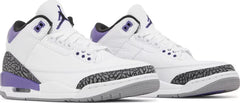 Nike Mens Air Jordan 3 Retro Sneakers - 'Dark Iris'