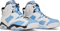 Nike Mens Air Jordan 6 Retro Sneakers - 'UNC Home'