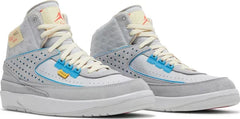 Nike Mens Union LA x Air Jordan 2 Retro SP Sneakers - 'Grey Fog'