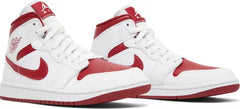 Nike Womens Air Jordan 1 Mid Sneakers - 'Reverse Chicago'