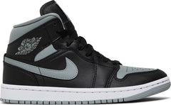 Nike Womens Air Jordan 1 Mid Sneakers - 'Shadow'
