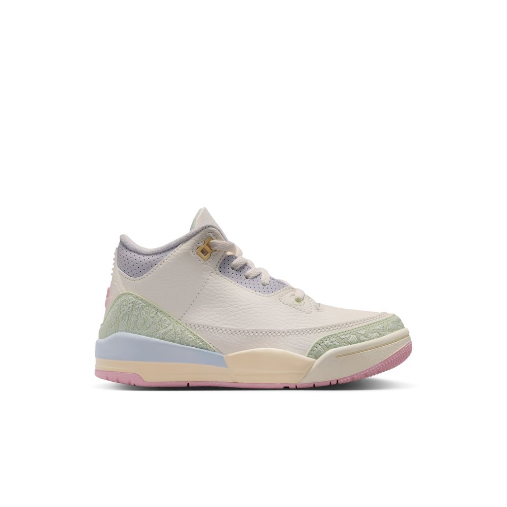 JORDAN Air Jordan 3 Retro OG "Spring is in the Air" (PS) Little Kids Sneakers