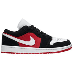 Nike Womens Air Jordan 1 Low Sneakers - 'Gym Red Black'