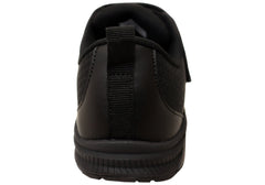 Harrison Nifty Kids Adjustable Strap Athletic Shoes Blackout