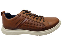 Pegada Kieren Mens Slip On Comfortable Brazilian Leather Casual Shoes