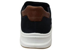 Pegada Falcon Mens Slip On Comfortable Brazilian Leather Casual Shoes
