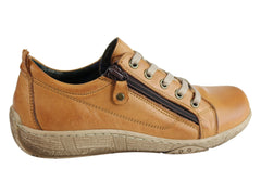 Orizonte Zest Womens European Comfortable Leather Cushioned Casual Shoes
