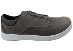 Slatters Griffin Mens Comfortable Leather Lace Up Casual Shoes