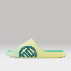 LUXIAOJUN - Sports Slides - Yellow & Green