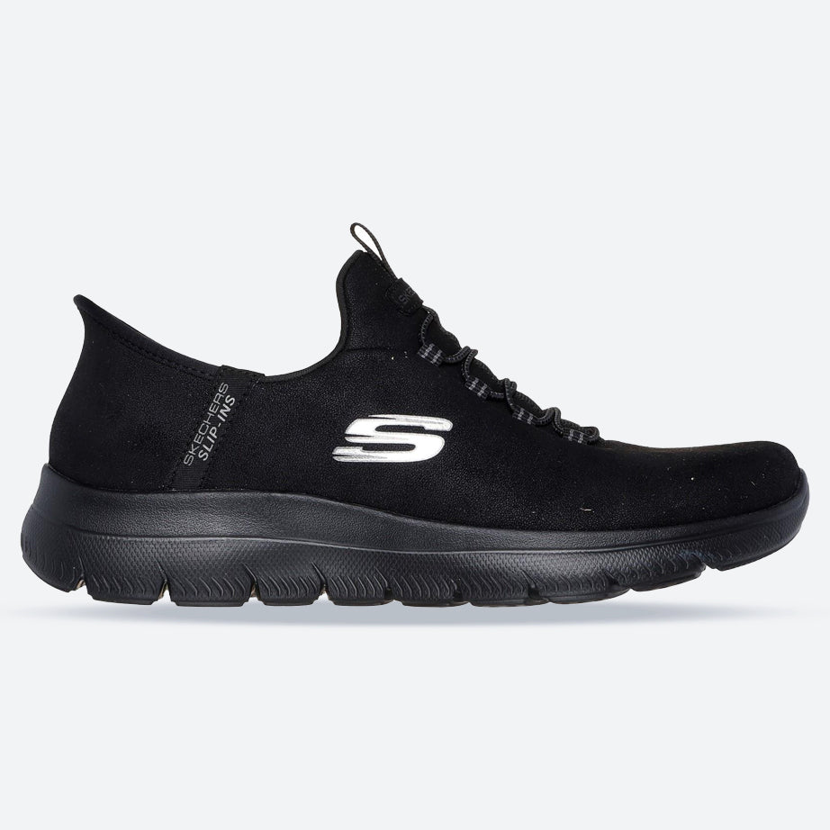 Women's Wide Fit Skechers 150254 Slip-ins Summits Trainers
