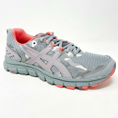 Asics Gel-Scream 4 Stone Gray Pink Womens Running Shoes 1012A039 021