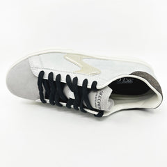 Skechers Eden LX Glimpse Of Glitter Light Gray Black Womens  Athletic Sneakers