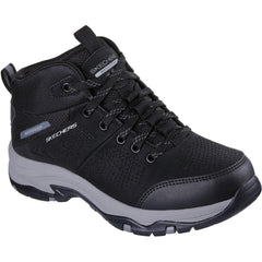 Women's Relaxed Fit Skechers 180005 Waterproof Trego Trail Destination Boots - Black/Charcoal