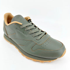 Reebok Classic Leather x Kendrick Lamar Olive Green Gum Kids Sneakers BS7499