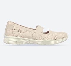 Women's Wide Fit Skechers 158110 Seager Shoes