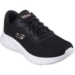 Women's Wide Fit Skechers 149991 Skech Lite Pro Perfect Time Trainers - Black/Rose Gold