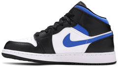 Nike Grade School Womens Air Jordan 1 Mid Sneakers - 'Racer Blue'